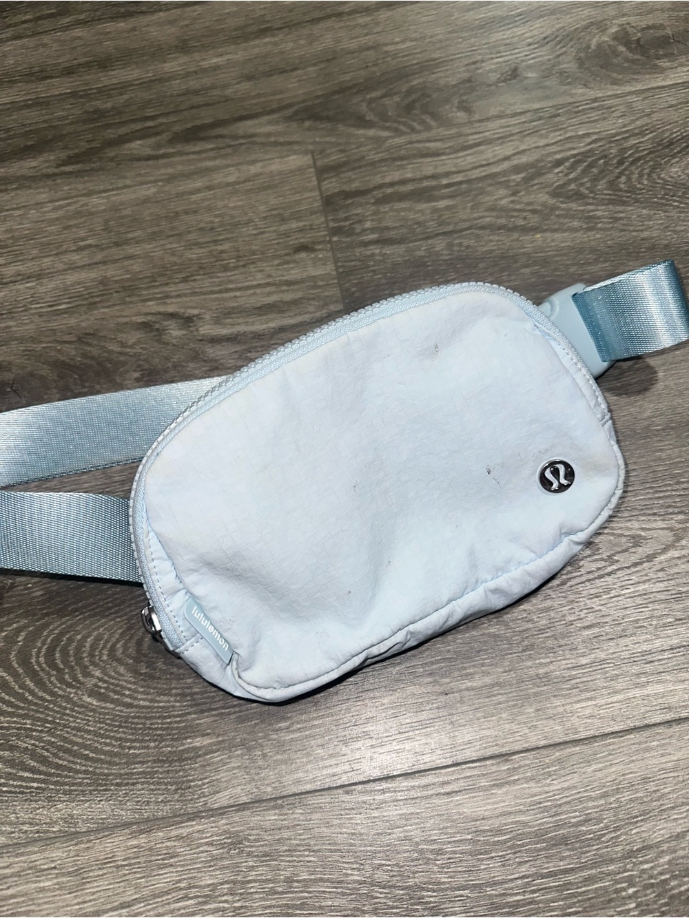 lululemon athletica Pale Blue Belt Bag